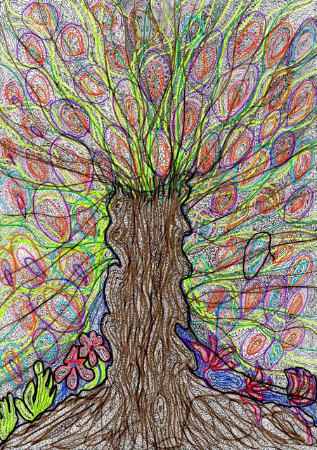 The Tree of Dreams — artwork by Rania Abou Zaki