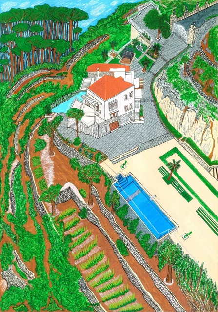 Mountain Boss HQ — artwork by Rania Abou Zaki