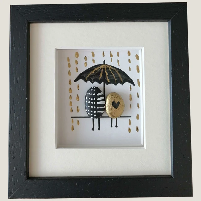 In Love, In Rain — artwork by Rania Abou Zaki